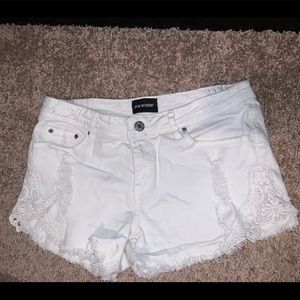 White shorts